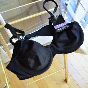 Bali Bra Black 36C NWT